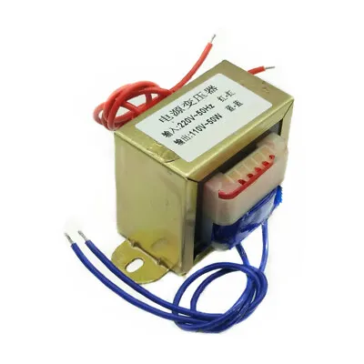 AC 1:1 Safety Isolation Transformer 5/10/15/20/30/50-100W Input 220V Output 110V • £38.64
