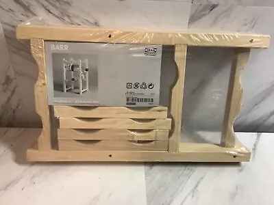 IKEA Barr Natural Wood Bottle Rack Kit • £18.97