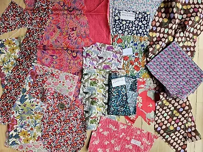 Liberty Tana Lawn Fabric Bundle Small Pieces Scraps • £5