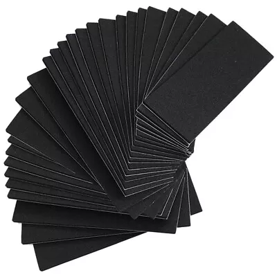 24 Pieces Fingerboard Foam Grip Tape Adhesive Foam Tape Black Non Slip Foam3696 • $12.55