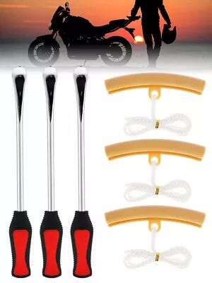 3X Motorcycle Tyre Repair Tool Spoon 14.5  Motorbike Tire Changing Levers Spoon+ • $16.99