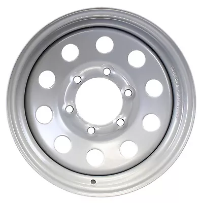Trailer Wheel Rim 15x6 15 In.x6 In. Modular 6 Bolt Hole 5.5 In. On Center Silver • $66.96