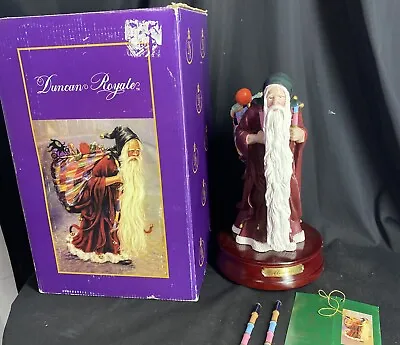 Duncan Royale 12  Medieval Christmas Figurine  With Box & Tag Needs Tlc • $17.99