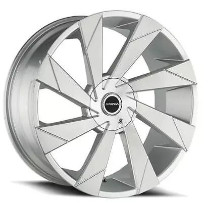 4ea 22  Strada Wheels Moto Silver Brushed Rims(S42) • $1169