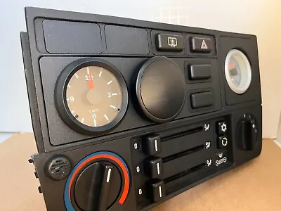 BMW E30 52mm Gauge Mount Radio Delete Panel Plate ______ 325is 325i 325ic 325ix  • $24.99