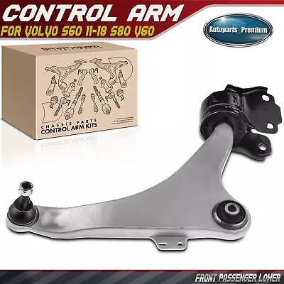 Front Right Lower Control Arm W/ Ball Joint Assembly For Volvo S60 11-18 S80 V60 • $82.99