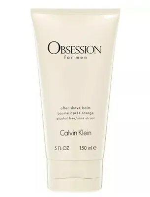 Obsession By Calvin Klein For Men 5.0 Oz After Shave Balm In Tube Full Size NEW • $22.95