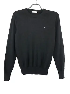 £24.99 • Buy J.LINDEBERG Men Casual 100% Merino Wool Jumper Sweater Cardigan Size M