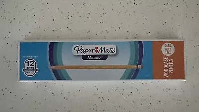 Paper Mate 02098 Mirado - Woodcase Pencils - F #2.5 - 1 Dozen • $7.89