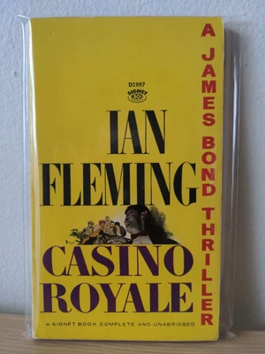 £16.18 • Buy Vintage James Bond Thriller  Ian Fleming CASINO ROYALE Signet Book