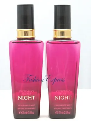 Victoria's Secret Night Body Fragrance Mist Spray 2.5 Fl Oz (lot Of 2 Pcs) • $29.95