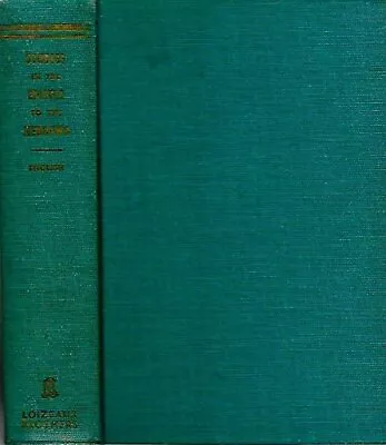 STUDIES IN THE EPISTLE TO THE HEBREWS By E. Schuyler English - Hardcover • $121.49