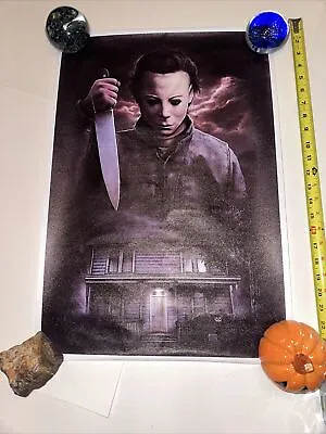 Michael Myers Halloween Poster 24x16.5 Inches • $5.99