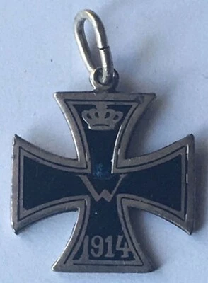 £29.99 • Buy Medal Insignia Badge Pendant German Iron Cross 1914 Enamelled 