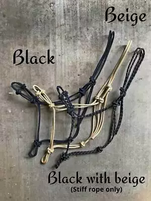 Rope Halters Same Exact Quality As Clinton Anderson & Pat Parelli Soft Or Stiff • $35.25