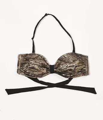 Mossy Oak Country Camo Swimwear Swimsuit Ladies Bandeau Bikini Swim Top • $24.95