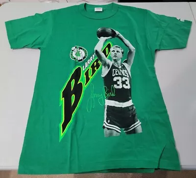 Vintage Boston Celtics Larry Bird Starter Tshirt  - Large - • $42