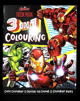 Marvel Avengers Colouring Copy Colouring & Poster Colouring Children's Book New • £4.99