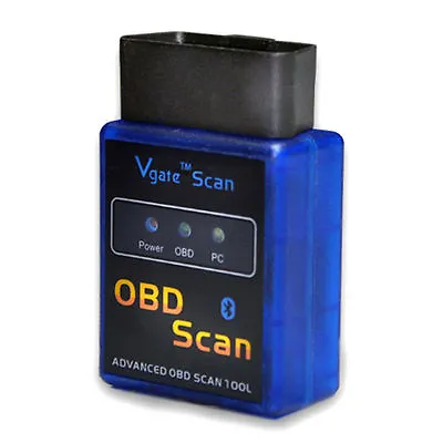 High Quality ELM 327 Bluetooth1.5 Vgate Scan OBD2 OBDII ELM327 V1.5 Code Scanner • $8