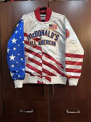 KOBE BRYANT #33 USA  McDonalds ALL American Headgear Classic Jacket BN Size L • $155