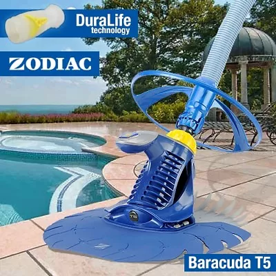 Zodiac T5 Duo Baracuda Pool Cleaner - Above & In Ground - Wall Climber • $549