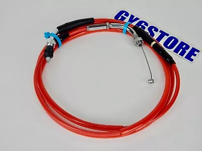 TAIDA 78  SCOOTER THROTTLE CABLE FOR 50cc QMB139 & 150cc GY6 CVK CARBURETOR RED • $13.25