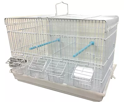 Breeding Bird Cage For Aviary Finches Canaries Budgies Lovebirds Center Divider  • $29.88