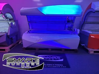 Ergoline Affinity 660 Dynamic Power Sunbed Tanning Bed Sun Bed Lie Down White • £7500