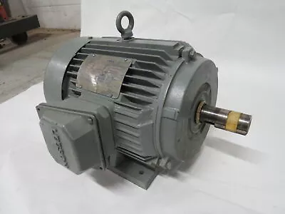 Leeson AC Motor 7.5HP 1760RPM 208-230/460V 213T TEFC 3PH 20.4-19.2/9.6A USED • $499.99