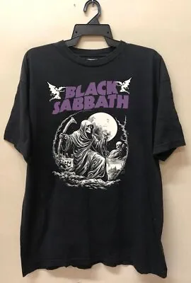 Vintage 80s Black Sabbath Band Tee 80s Clothing Black Sabbath Lover Gift Tee • $21.85