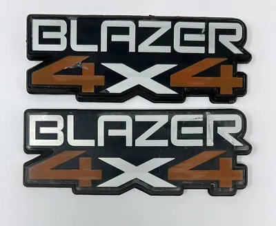 1988-94 Chevy S-10 Blazer 4X4 Emblems Name Badges 37320468 OEM #2 READ • $39.99
