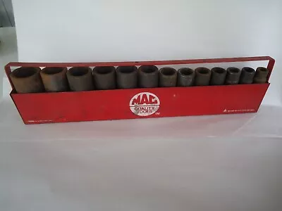 MAC Tools VDP 1/2  13 Piece Deep Impact Socket Set 6 Point • $135.50