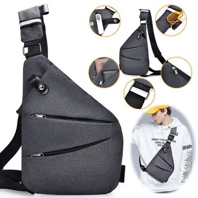 Waterproof Bag Personal Anti Theft Shoulder Pocket Portable Messenger Chest Bags • $11.56