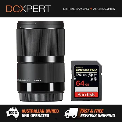 $799 • Buy Sigma 70mm F/2.8 Dg Macro Art Lens For Canon (4271954) + Bonus Sd Card