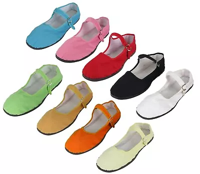 Women's Chinese Mary Jane Cotton Shoes Slippers Sizes 35 - 42 New • $5.99