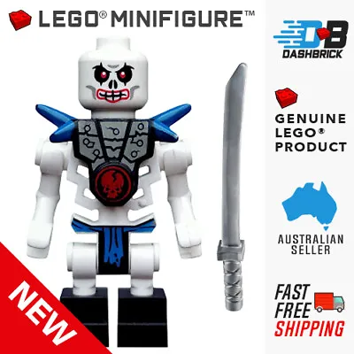 LEGO Minifigure - Krazi - Armor Skeleton The Golden Weapons [NINJAGO] NEW • $9.90