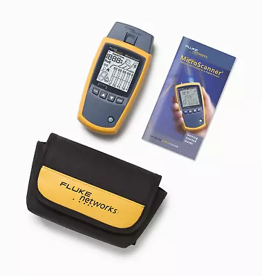 Fluke Networks MS2-100 Microscanner2 Copper Cable Verifier With Built-In Intelli • $533.52