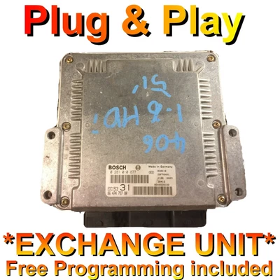 £59 • Buy Peugeot 406 1.6 HDi ECU 0281010877 9647473780 31 *Plug & Play* Free Programming