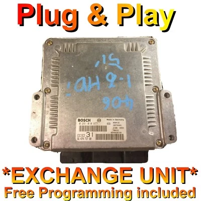 £64.90 • Buy Peugeot 406 1.6 HDi ECU 0281010877 9647473780 31 *Plug & Play* Free Programming