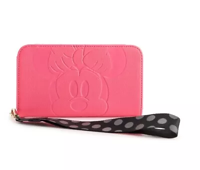 Disney's Pink Minnie Mouse Wristlet Tech Wallet-NWT • $34