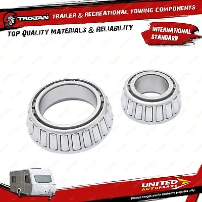 $87.95 • Buy Trojan Brg Kit SL Jap Brgs LM12749/10/L68149/10 Trailer Wheel Hub Bearing Seal
