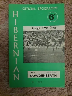 70/1 Hiberian Vs Cowdenbeath (Scottish League) • £1.99