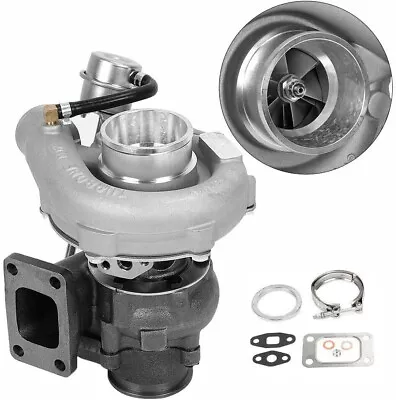 T3 T04E V-BAND Turbocharger Turbo .63 A/R 73 Trim Internal Wastegate 420+ HP • $110.99