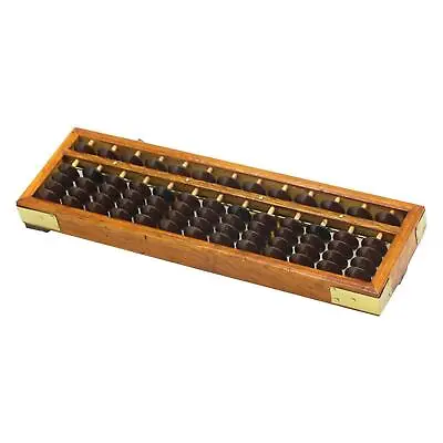 13 Column Chinese Abacus 5 Beads Abacus Counting For Mathematics Beginners • £11.35