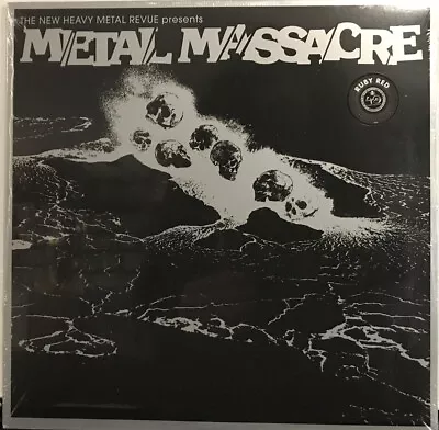 Metal Massacre LP 2022 Metal Blade Records – MB1001 [40 Anniversary Ruby Red] • $39.95