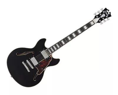 D'Angelico Premier Mini DC Electric Guitar W/Gig Bag - Black Flake - Open Box • $709.99