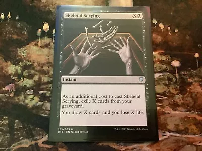 MTG - Magic The Gathering Cards - Skeletal Scrying - Instant - Commander 2017 • $2.45