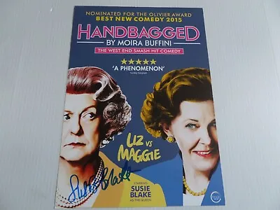 Susie Blake Autographed Theatre Flyer. • £9.99