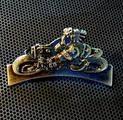 Ogri Pin Badge Ace Cafe Racer Piston Broke Ton Up Pirate Manx Biker IOM TT • £11.99