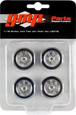 $16.95 • Buy Gmp 18978 Custom Svt 7-spoke Wheels And Tires 4 Piece Set For 1/18 Scale Cars